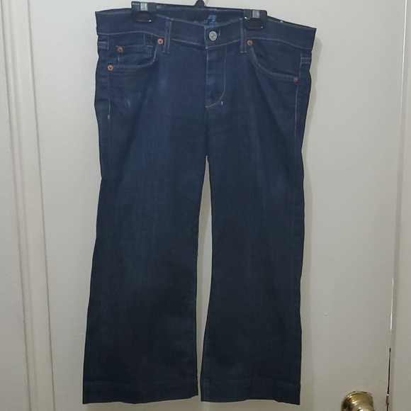 SEVEN FOR ALL MANKIND - DOJO DENIM CAPRI - Picture 5 of 15